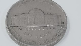 Moneda 5 Centavos Dólar 1959 Jefferson