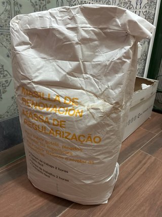 Regalo tres sacos de masilla