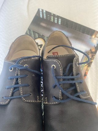 Zapatos Pikolinos Hombre Azul Marrón