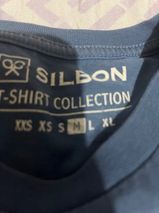 Camiseta Silbon Modelo Raquetas Talla M