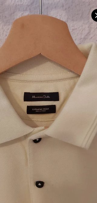 Lote 4 Polos Massimo Dutti Talla M