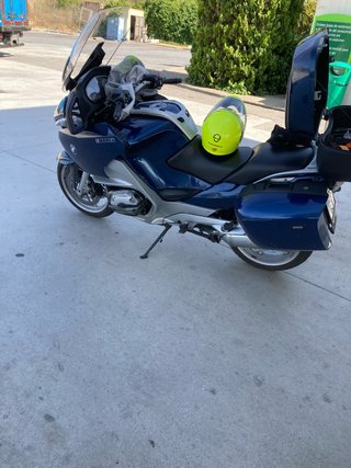 BMW R1200 RT Azul y Plata