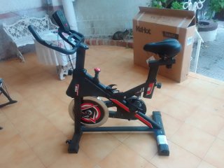 Bicicleta de Spinning Negra