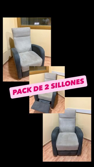 Pack 2 sillones PRECIO NEGOCIABLE