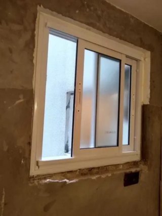 Montaje de ventana tipo