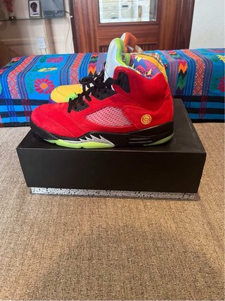 Jordan 45 Rojo Amarillo Poco Uso por sneaker Head