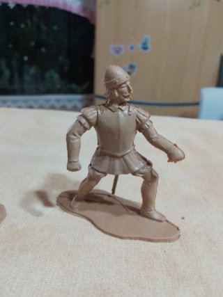 Soldadi plastica reamsa cortes Mexico conquistador
