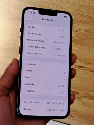 iPhone 13 Pro 128GB Argento - Batteria 88%