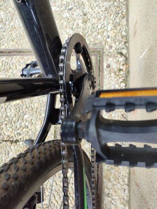 Bicicleta Infantil Negra y Verde DTB 240 Speed
