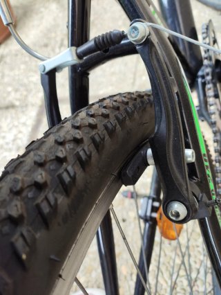 Bicicleta Infantil Negra y Verde DTB 240 Speed