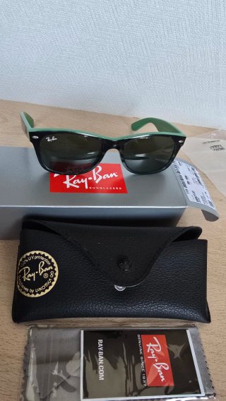 Gafas de Sol Ray-Ban RB2132 Negro/Verde