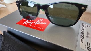 Gafas de Sol Ray-Ban RB2132 Negro/Verde