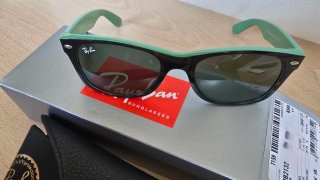 Gafas de Sol Ray-Ban RB2132 Negro/Verde