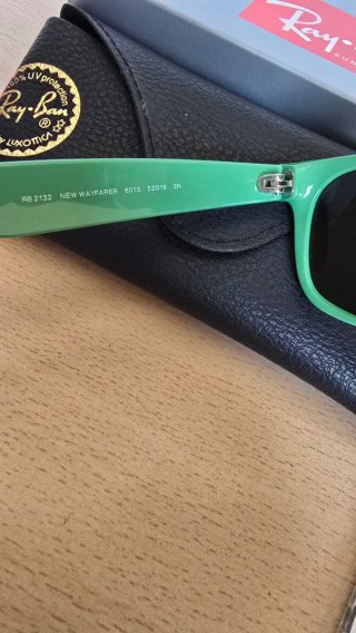 Gafas de Sol Ray-Ban RB2132 Negro/Verde