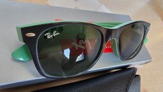 Gafas de Sol Ray-Ban RB2132 Negro/Verde