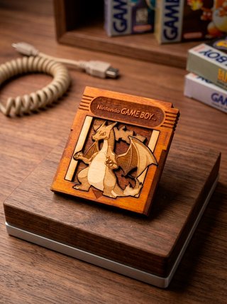 Cartucho Game Boy Color Charizard Rojo Fuego