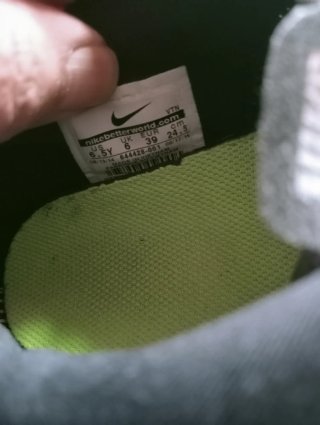 Zapatillas Nike Running Talla 39 Negras Blancas