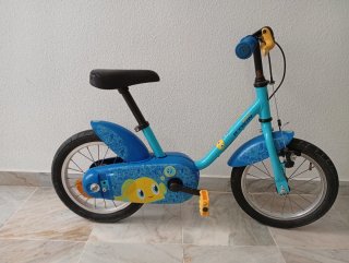 Bicicleta b'twin 14'' (seminuova)