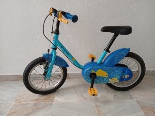 Bicicleta b'twin 14'' (seminuova)