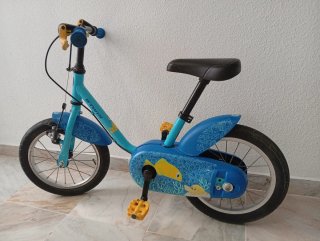 Bicicleta b'twin 14'' (seminuova)