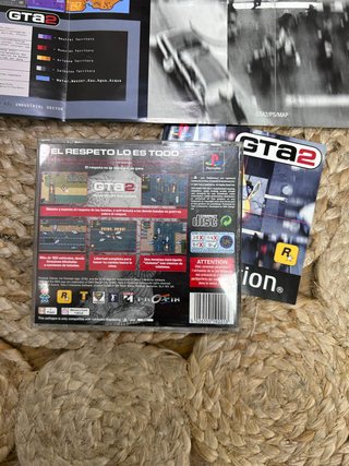 GTA 2 - PS1 PAL Completo con Manual y Póster‐Mapa