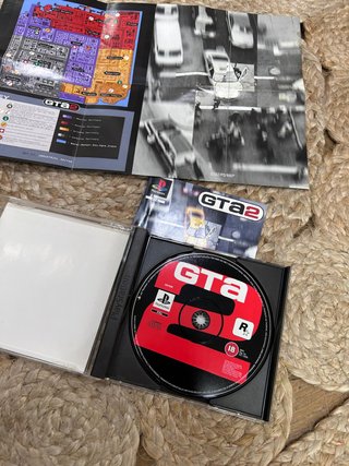GTA 2 - PS1 PAL Completo con Manual y Póster‐Mapa