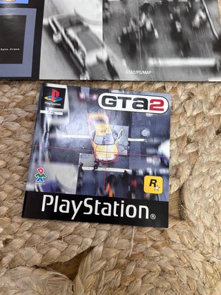 GTA 2 - PS1 PAL Completo con Manual y Póster‐Mapa