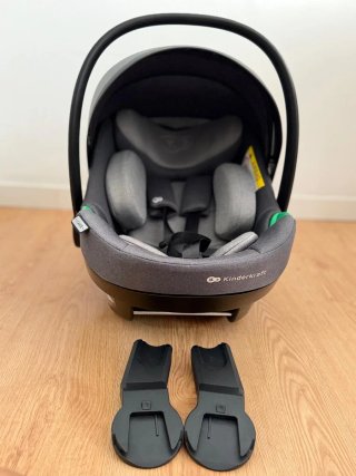 Silla de coche KinderKraft gris