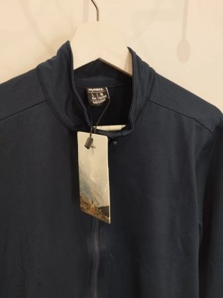 Chaqueta ciclista azul talla M