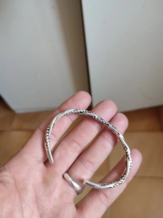 Pulsera Plata 925 y Piedra Natural