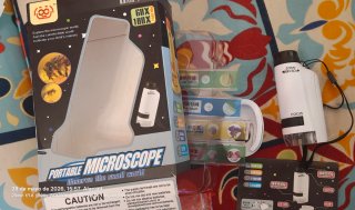 Microscopio Tsophreniq 60x-180x Portátil