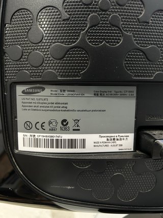Monitor Samsung SyncMaster 933HD Negro