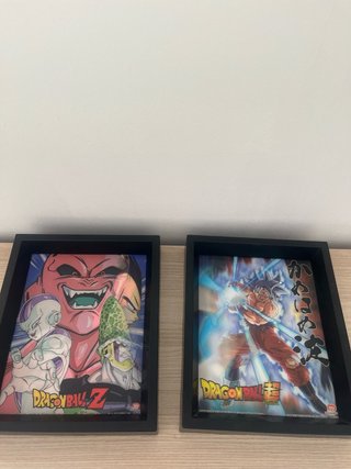Cuadros 3D Dragon Ball Z y Super