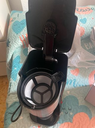 Cafetera con filtro y termo