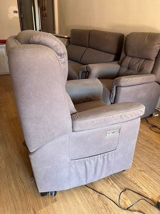 Sofá 3 plazas + 2 individuales gris