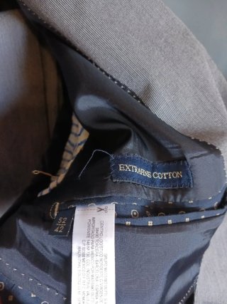 Chaqueta de traje gris Massimo Dutti hombre