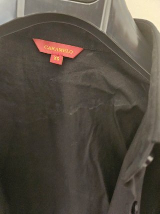Camisa CARAMELO Mujer Talla XS Negra