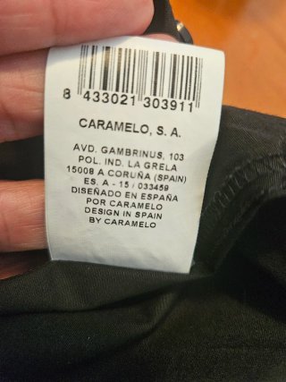 Camisa CARAMELO Mujer Talla XS Negra