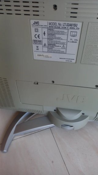 Televisión JVC Plata