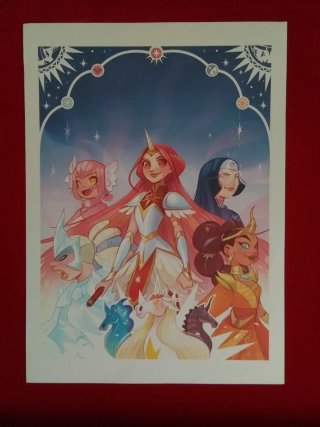 Lote 3 Láminas Artísticas Manga