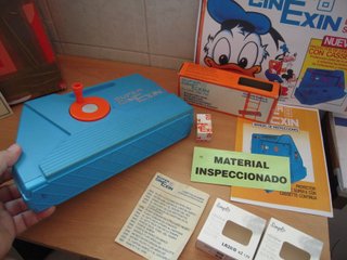 Proyector Super Cinexin Azul 1983 Funcionando