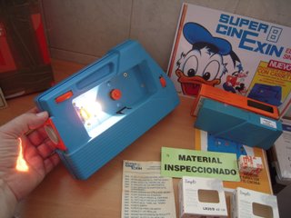 Proyector Super Cinexin Azul 1983 Funcionando
