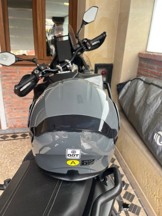 Casco Moto R2 Gris