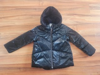 Cazadora Mayoral niña negra brillante