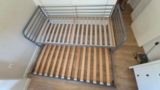 Estructura cama nido metal y madera