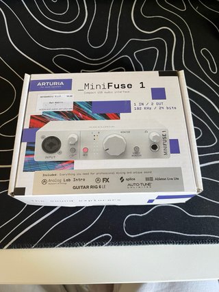 Arturia Minifuse 1 Tarjeta Sonido