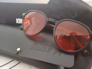 Gafas Krudo Nocturnas Antiluz Rojas Negras