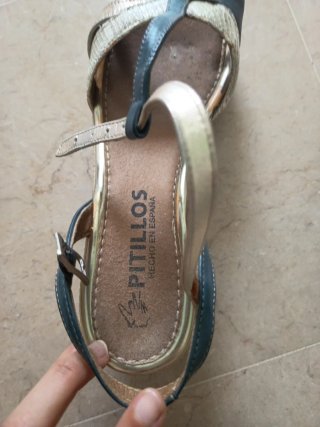 Sandalias Pitillos Mujer Talla 38
