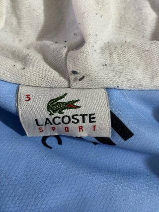 Chaqueta Cortavientos Lacoste Azul