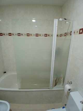 Mampara bañera 105x140 cm